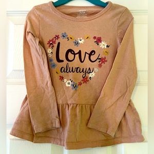 2 Adorable Carters long sleeve shirts - size 3T